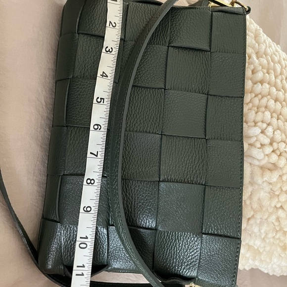 ANNA PAOLA Made In Italy Brit Shoulder Bag - Leather (For Women) - Picture 14 of 16